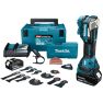 Makita DTM52RTJX2 Narzędzie wielofunkcyjne Starlock Max 18V 5,0 AH Li-ion + zestaw akcesoriów w Makpac - 1