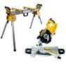 DeWalt DWS774SET-QS Teleskopowa piła do cięcia poprzecznego i ukośnego 1400 Wat 216 mm + stojak DE7033 - 2