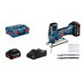 Bosch Niebieski GST18V-Li S Wyrzynarka 18 Volt 4.0 AH Li-ion w L-Boxx 06015A5107 - 3