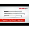 Fischer 530921 Korek ramowy/konstrukcyjny SXRL 14 x 100 T stal ocynkowana 50 szt. - 1