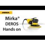 Mirka 2976920 deros 650 CV 150 mm szlifierka 5 mm suw - 1