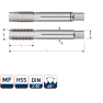 Rotec 305.2515 Zestaw do obróbki ręcznej HSS 2 szt. DIN 2181 MF25x1,5 - 1