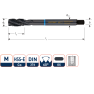 Rotec 331.2000C HSS-E INOX gwintownik maszynowy BL DIN 376C/40° M20x2,5 VAP - 1