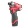 Milwaukee 4933464973 M12 FQID-202X M12 FUEL SURGE Zakrętarka udarowa ¼″ Hex + 2 akumulatory M12 B2 + ładowarka C12 C + walizka - 2