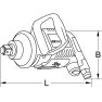 KS Tools 515.3250 Mocny pneumatyczny klucz udarowy 3/4" superMONSTER, 3405 Nm - 4